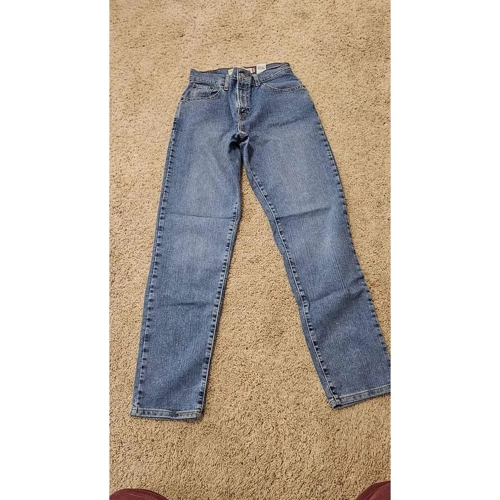 Levis 550‎ Relaxed Tapered Leg Jeans Womens 8 L Medium Wash High Rise 90s